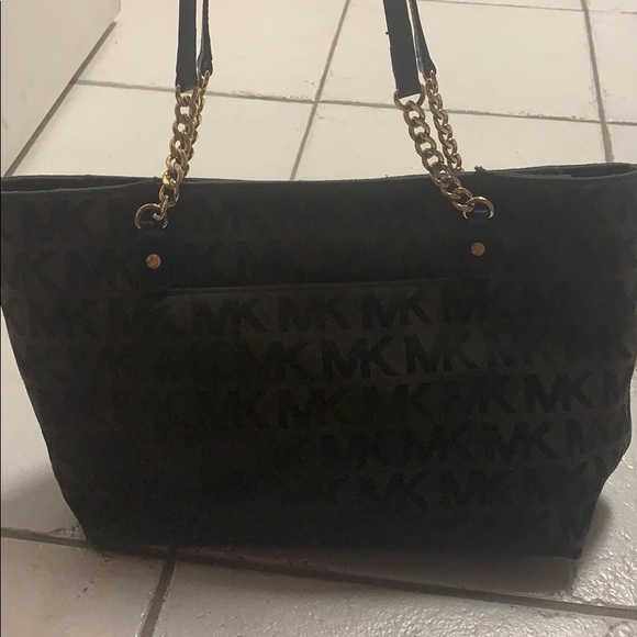 black mk bag